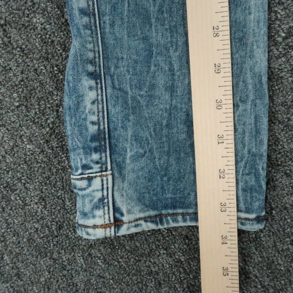 G Star Jeans Mens 31x34 Blue 5620 3D Zip Knee Skinny Light Wash